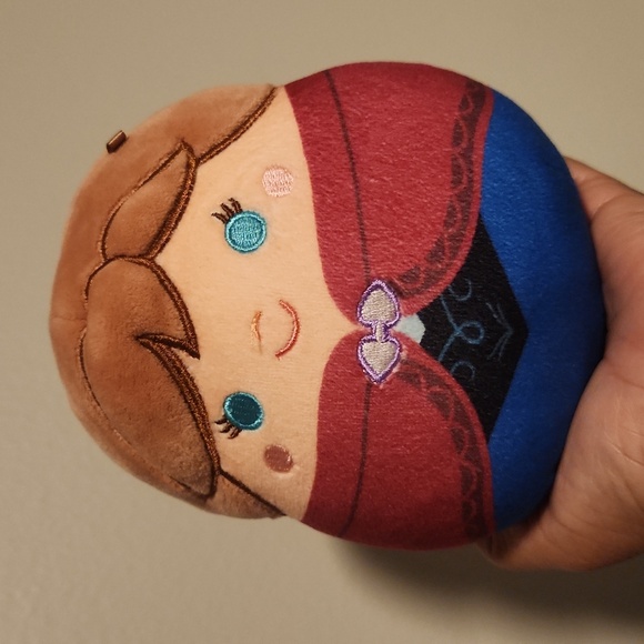 Disney Other - Disney Anna Frozen  Blue Plush Toy